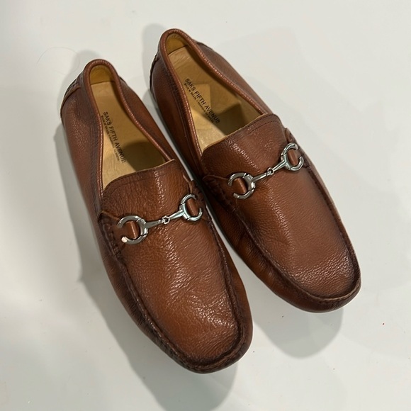 Saks 5th Avenue - horse bit leather driving shoes, slip on, 13 main image 9